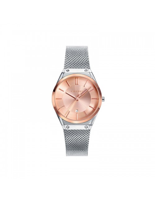 Reloj Viceroy Mujer 42234-97 Analógico Correa Armis Acero Malla Milanesa